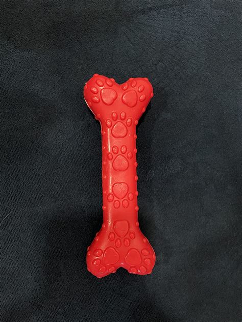 Buy The Dogs Company Natural Rubber Dog Bone Chew Toy, Puppy Teething ...