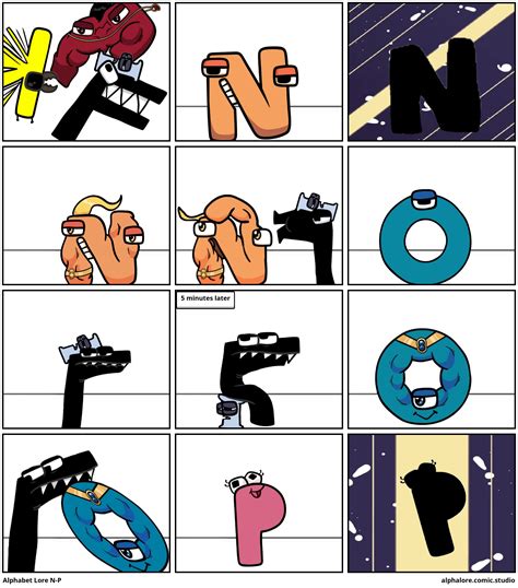 Alphabet Lore N-P - Comic Studio