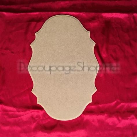 ПАНО за ДЕКОРАЦИЯ от МДФ 6ММ - RP40 - 21 х 27см