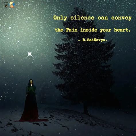 the Pain inside your hear... | Quotes & Writings by sai navya | YourQuote