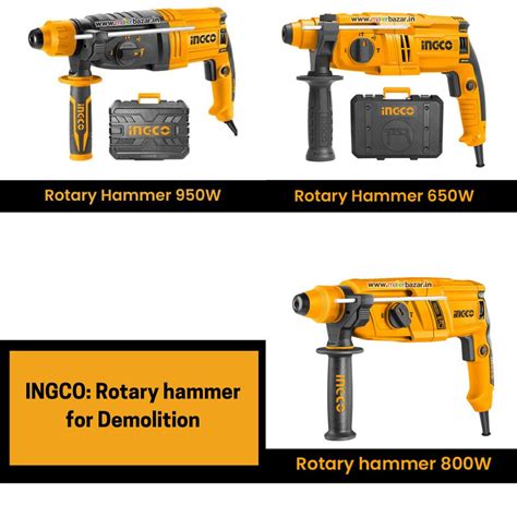 Buy INGCO: Rotary hammer for Demolition | Makerbazar