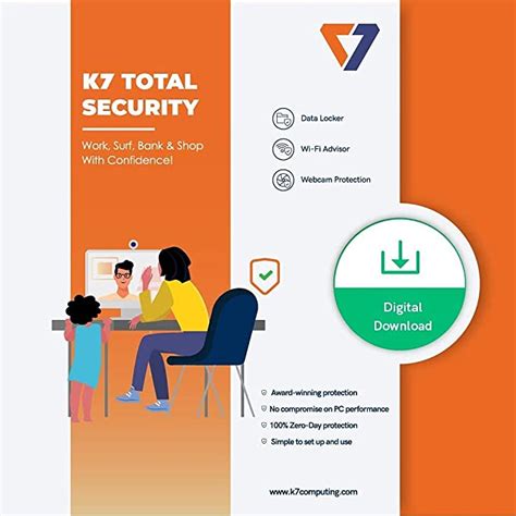K7 Total Security | 10 Devices | 3 Years | Email Delivery in 2 Hours ...
