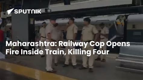 Maharashtra: Railway Cop Opens Fire Inside Train, Killing Four