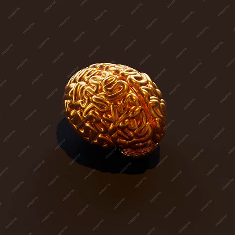 Premium Photo | Realistic human brain