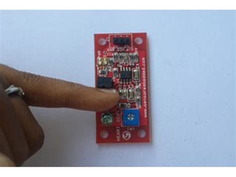 Heart Rate Monitor Using Pulse Sensor and Arduino 的图像结果