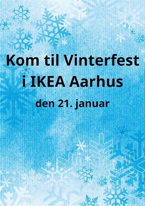 Vinterfest i IKEA Aarhus, IKEA (Aarhus), January 21 2023 | AllEvents.in