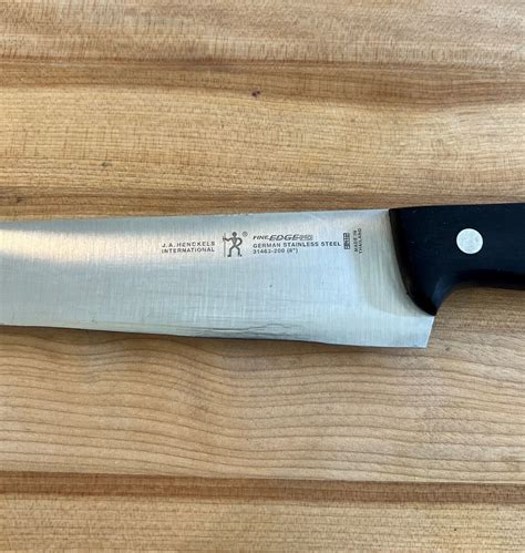 JA HENCKELS INTERNATIONAL FINE EDGE PRO 31463-200 8" BLADE CHEF'S KNIFE THAILAND | eBay