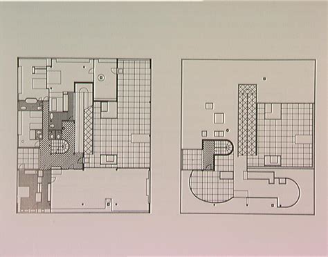 Villa Savoye Le Corbusier Floor Plan