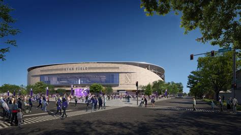 Northwestern unveils plans for new football stadium