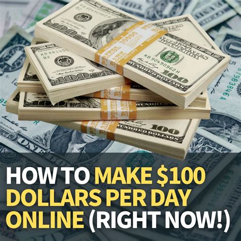 How To Make $100 Dollars a Day Online Right Now In 2024 - Commission ...