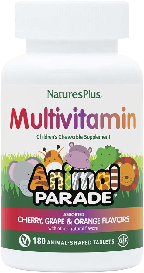 NaturesPlus Animal Parade Children's Chewable India | Ubuy