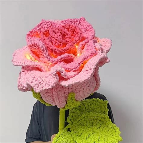 Image result for Large Crochet Rose Pattern