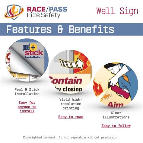 Fire Safety Wall Signs at Erin Hopkins blog