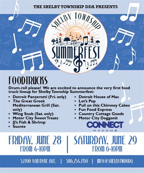 🍔🎉 Get Ready to Feast and Have Fun at the 2024 Shelby Township ...