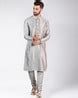 Buy Grey Kurtas for Men by KISAH Online | Ajio.com