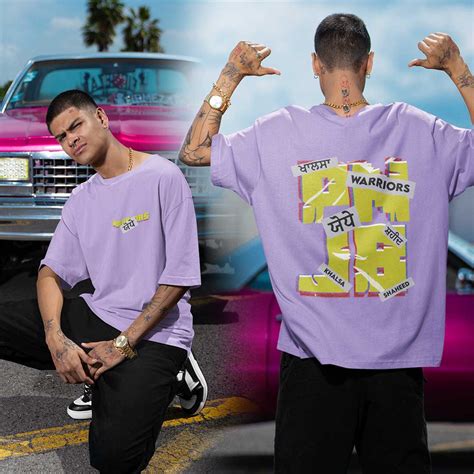 Buy PNJB Warriors Oversized T Shirt Online For Men India – Punjabi Adda