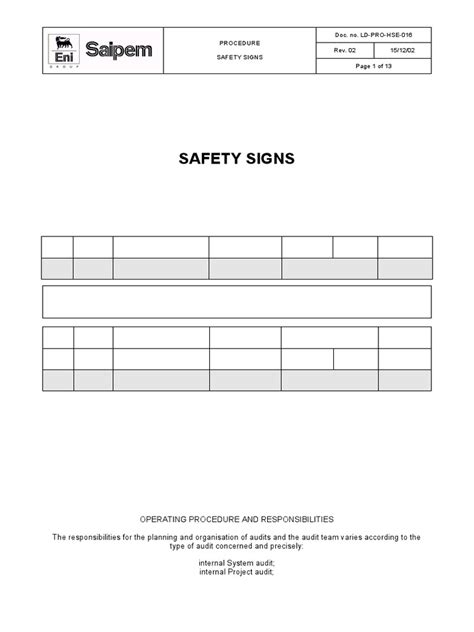 Image result for Printable Safety Signs PDF