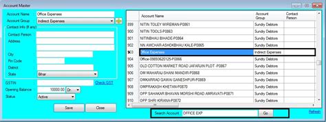 Account Master Help Guide