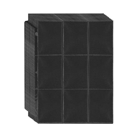 Buy Trading Card Sleeves, JIQEZNL Upgraded 450 Pockets Double Side ...