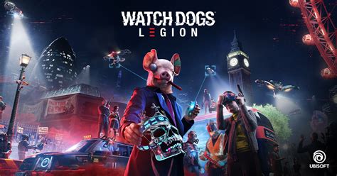 Watch Dogs 3Watch Dogs Legion Pig Head Animal Mask Headgear Halloween ...