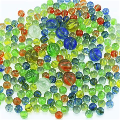 Buy 312+ Count) 12 1 Large Marbles And 300 5/9Marbles in bulk Glass ...