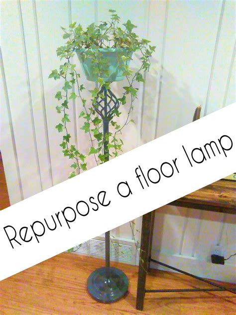 How to repurpose a floor lamp into a plant stand. | Diy plant stand ...