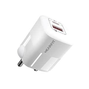 HEARFIT 33W Gan Charger - Type-C and Qc 3.0 Ports, Overcurrent ...
