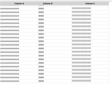 Power BI report Builder freeze row and column prob... - Microsoft ...