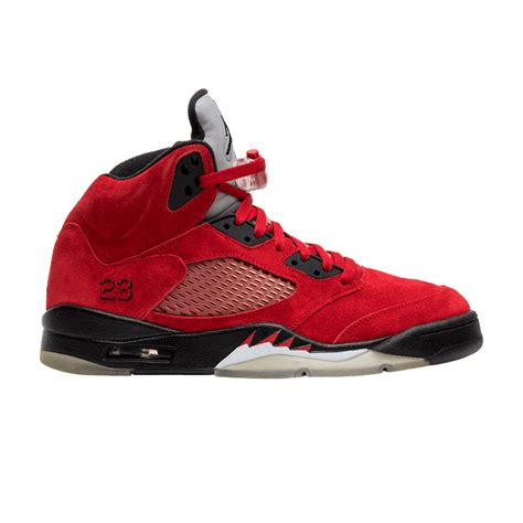 Air Jordan 5 RETRO Raging Bull Red Suede Price in India | Culture Circle