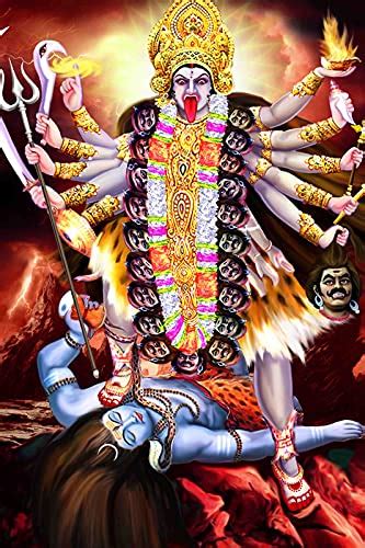 Buy Hindu Religious Wall Interior |Maa Kali |Goddess Kali/maa Kali ...