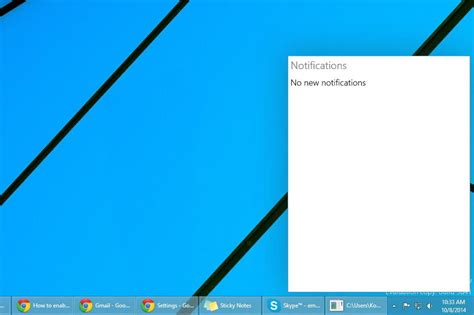 Image result for Toggle Center Notifications