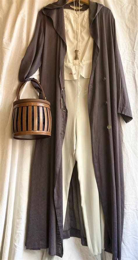 French Leather Striped Hand Bag -Brown×Navy- | CARBOOTS