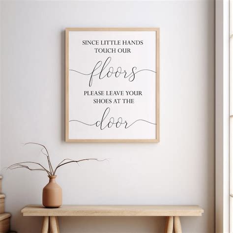 Buy Please Remove Your Shoes Wall Sign Online In India - Etsy India