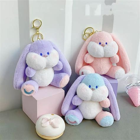 Buy Cute Plush Bunny Keychain Online In India
