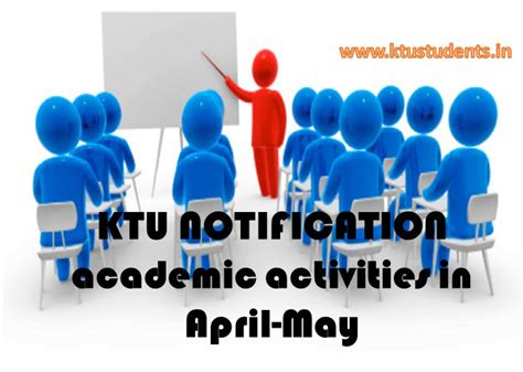 KTU Official Notification:About Academic Activities in April-May 2017 ...