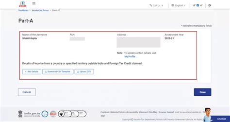 Form 67 User Manual | Income Tax Department