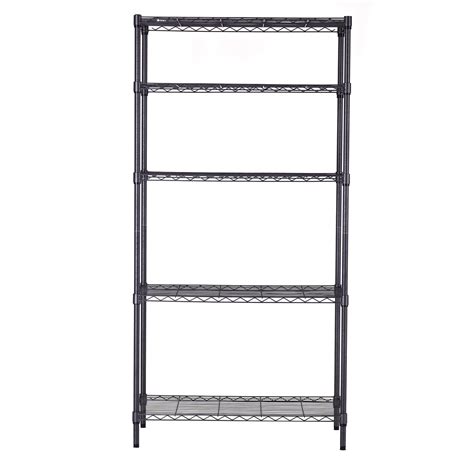 Buy SEGMART 5-Tier Bakers Rack, Heavy Duty Kitchen Food Storage Shelf ...