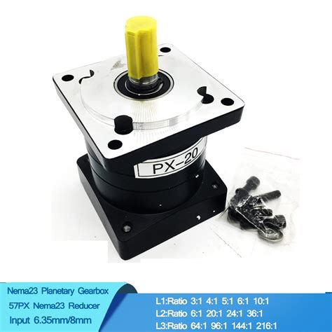 Yxmy2020 Dc Worm Gear Motor 23 Planetary Gearbox Gear Speed ...