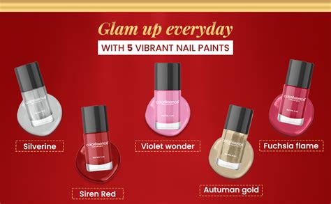 Buy Coloressence Forever Nail Paint Kit with Bridal & Festive Shades ...