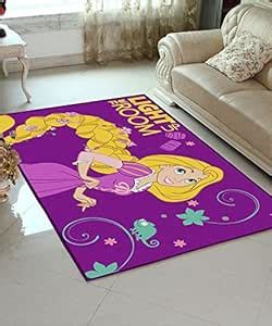 Buy Disney Athom Living Princess Rapunzel Carpet 3ft x 5ft Online at ...