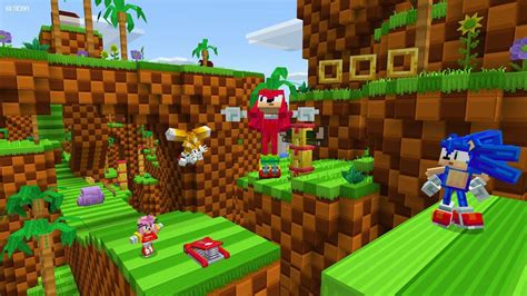 Sonic the Hedgehog is Now A Lot Blockier Thanks to New Minecraft DLC