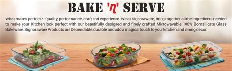 Buy SIGNORA WARE Bake 'N' Serve Borosilicate Glass Oval Dish | Crystal ...
