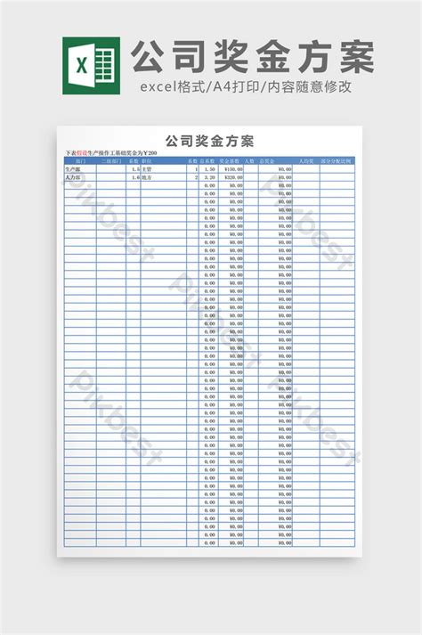 Excel Bonus 的图像结果