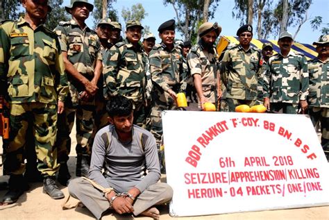 BSF seized four kg heroin