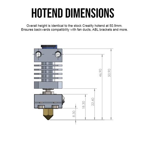 [Gulfcoast Robotics] All Metal Hotend Conversion Kit - Polished ...