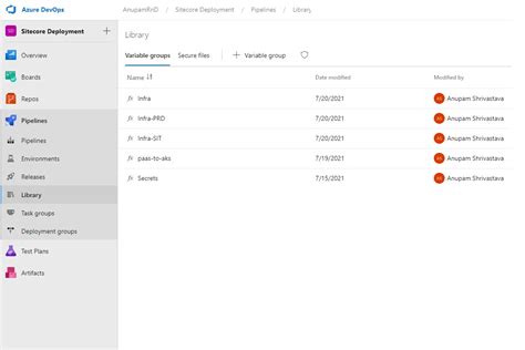 Image result for Environmental Variables Azure DevOps