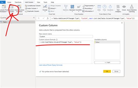 Image result for Power Query Sum Column