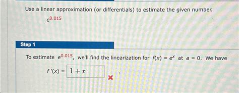Image result for Linear Approximation Differentials Graph