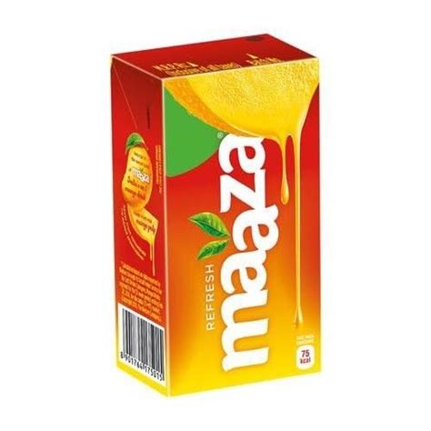 Sadguru Enterprises/Maaza Refresh Mango Fruit Drink 135ml 40 Tetrapaks ...