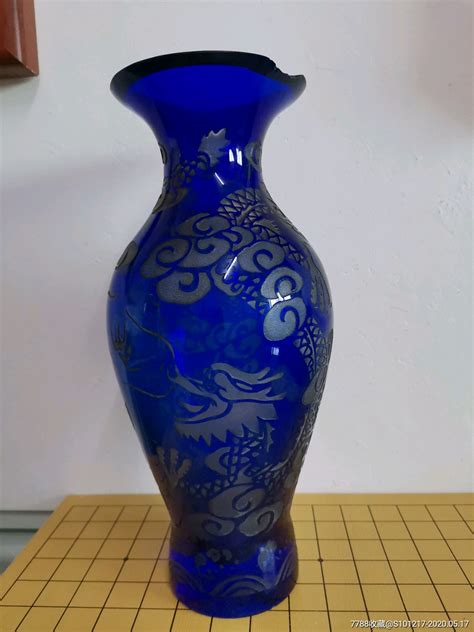 老玻璃花瓶-价格:220.0000元-au23111441-玻璃器皿 -加价-7788收藏__收藏热线
